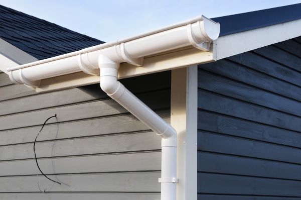 PVC Rain Gutter Installation in Saint Joseph