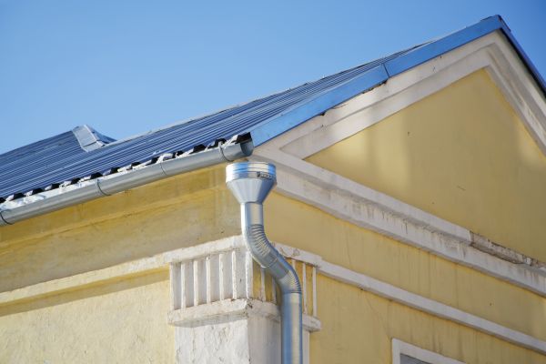 Steel Downspout Installation in Saint Joseph