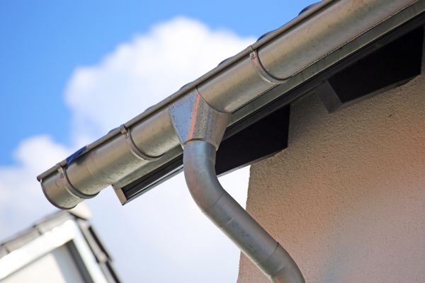 Galvanized Gutter Assembly