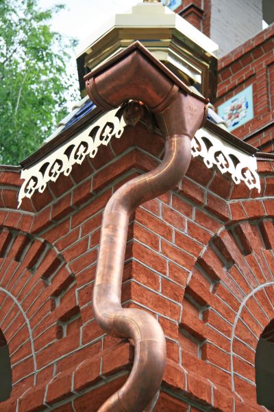 Church Downspout Installation in Saint Joseph