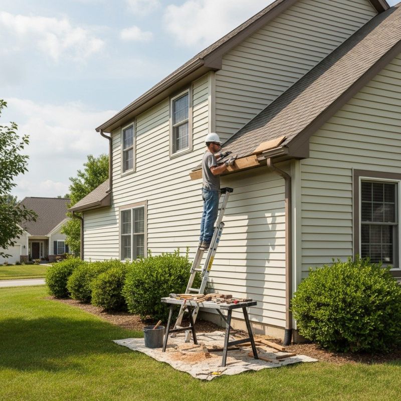 Barn Gutter Repair